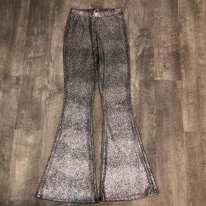 Silver Disco Pants